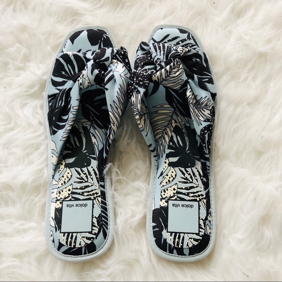 DOLCE VITA Halle Sandals Light Blue Sz 8 - Picture 8 of 8